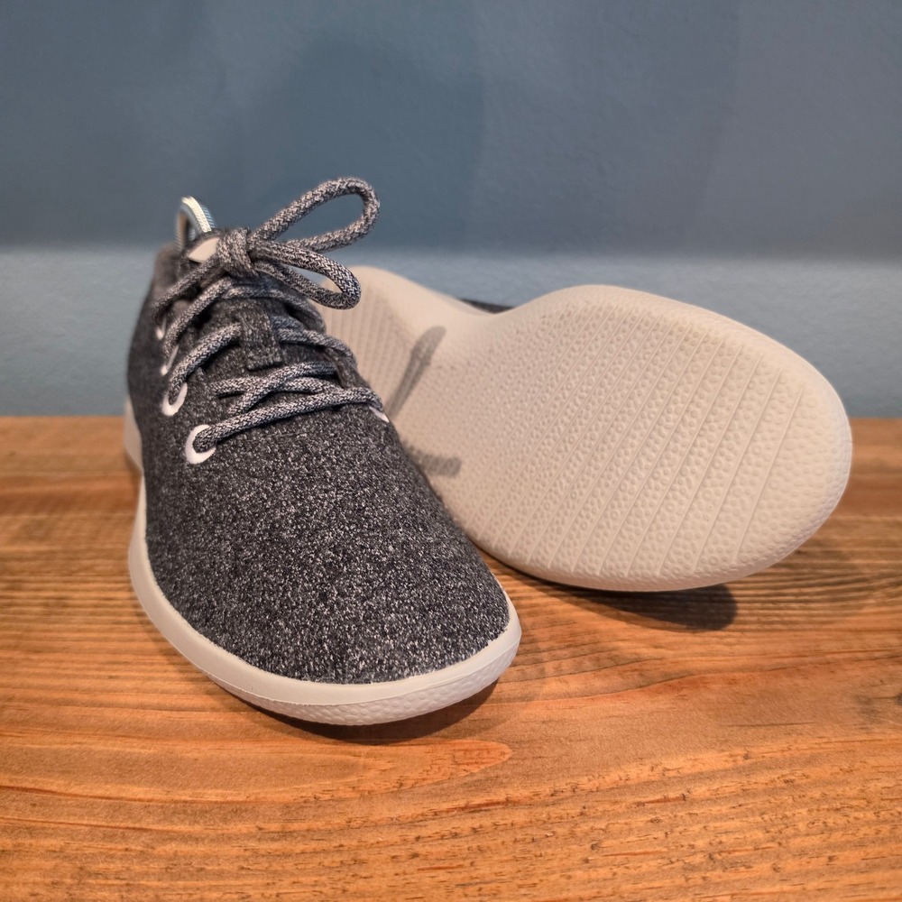Allbirds Womens Wool Runner Go Charcoal Gray Sustainable Sneakers Size‎ 9